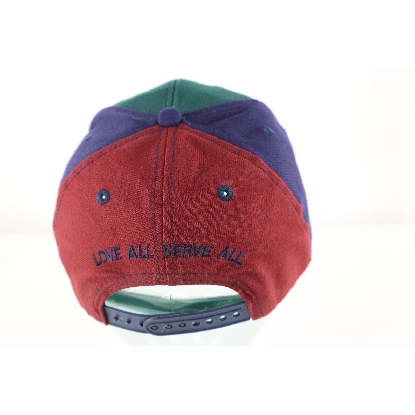 Vintage 90s Color Block Hard Rock Cafe New York Snapback Hat