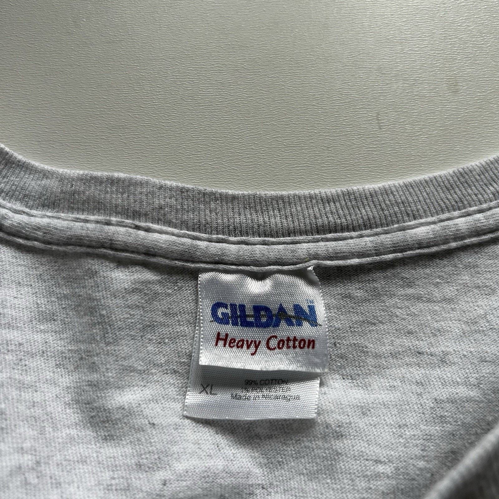Gildan Vintage Funny Fishing T Shirt XL Y2K Good Day At Work Rare Size US XL / EU 56 / 4 - 9 Thumbnail