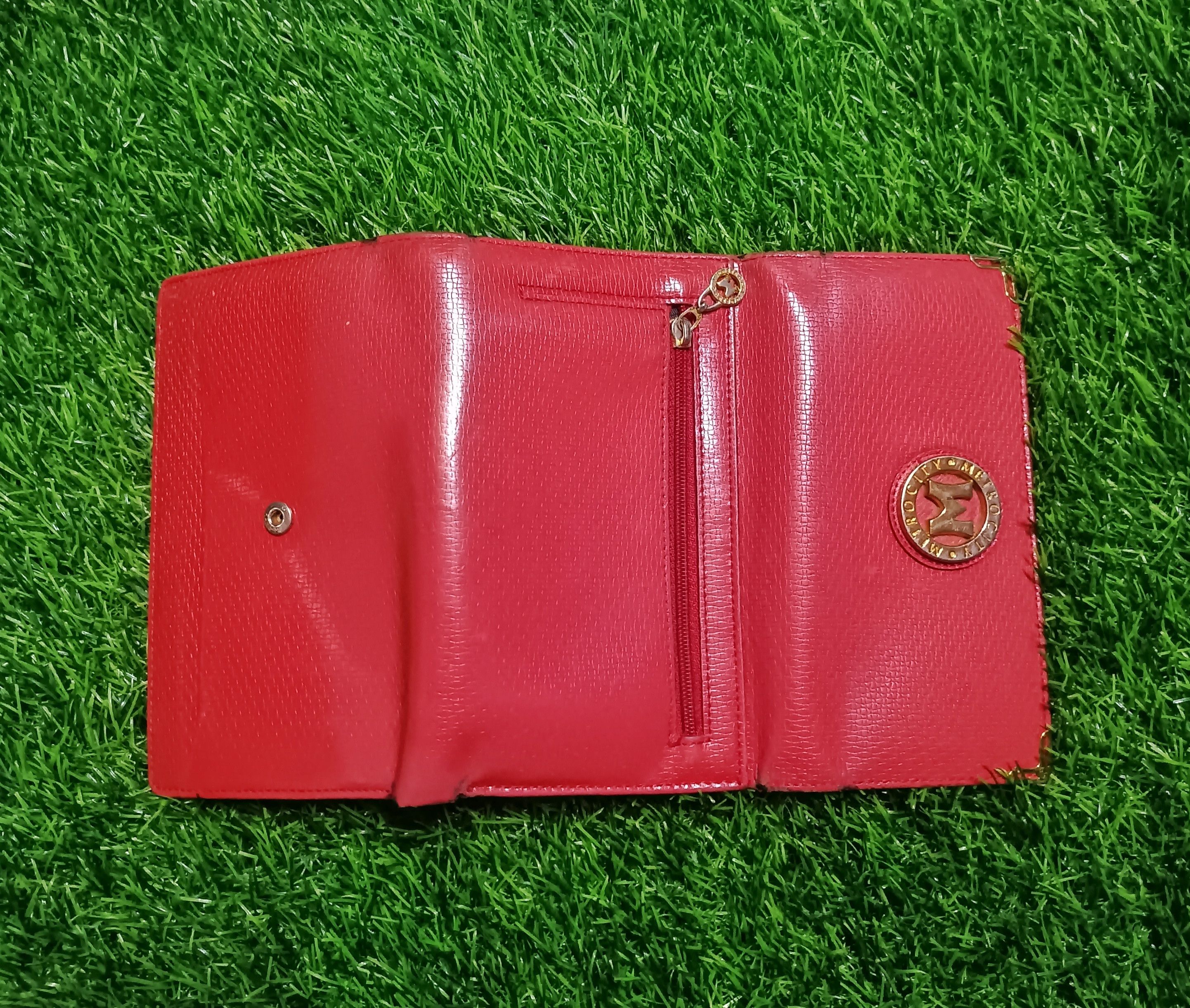 Leather METROCITY ITALY LEATHER TRIFOLD WALLET Size ONE SIZE - 8 Thumbnail
