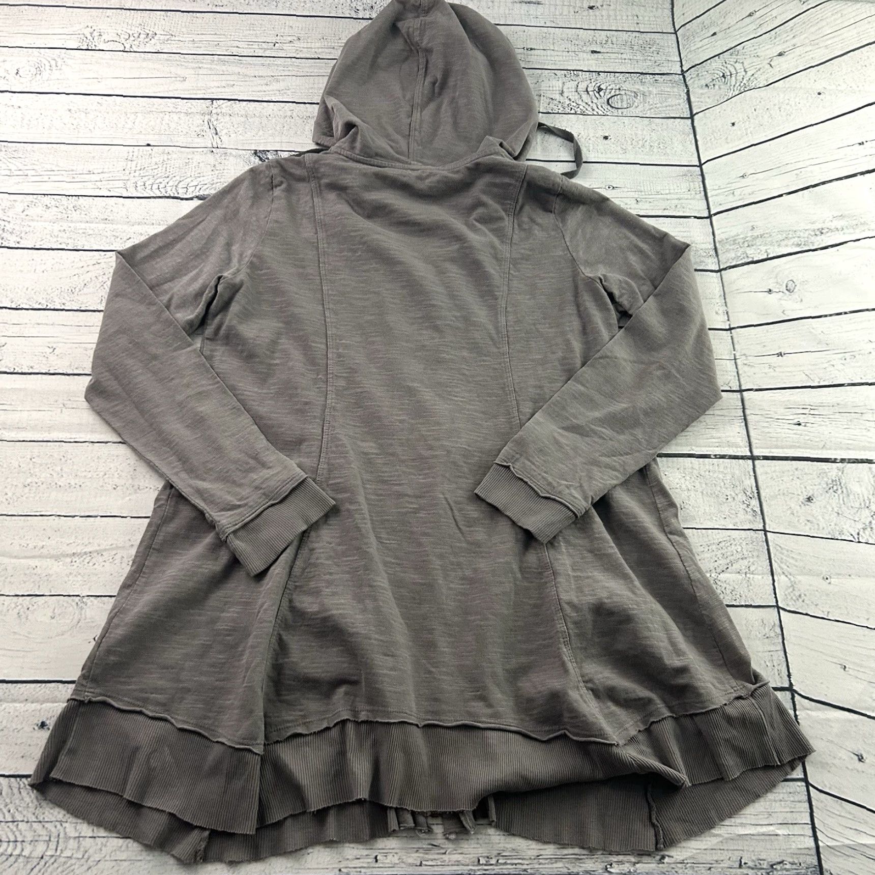 Soft Surroundings Soft Surroundings Corinna Embroidered Full Zip Hoodie Sweatshirt Women's Small Size S / US 4 / IT 40 - 6 Thumbnail