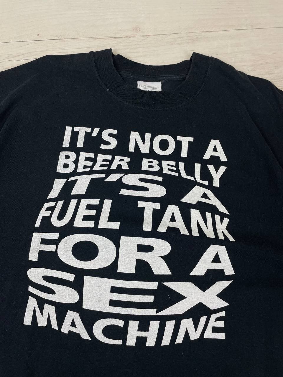 Other It’s Not A Beer Belly It’s A Fuel Tank For A Sex Machine Tee Size US XL / EU 56 / 4 - 4 Thumbnail