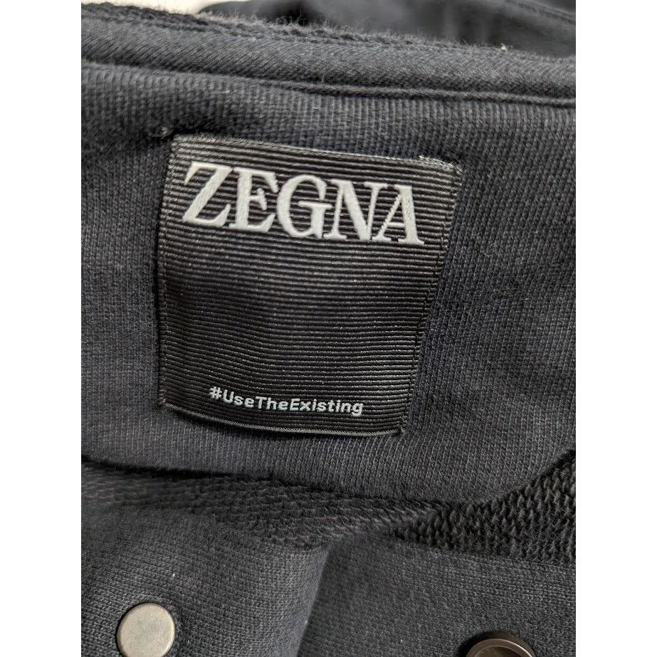 Z Zegna o1rshd1 Hoodie in Black Size US M / EU 48-50 / 2 - 15 Thumbnail