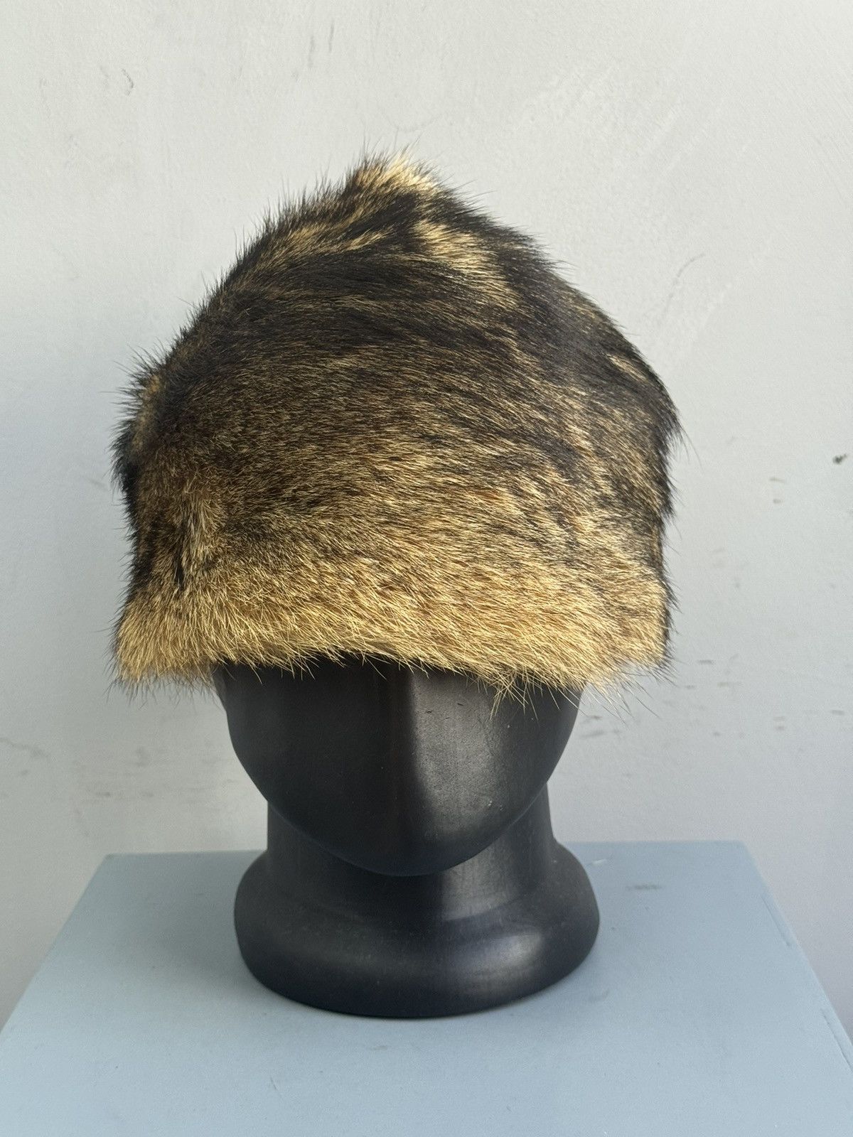If Six Was Nine Vintage Ifsixwasnine Hat Japan LGB Style Avantgarde Fur Cap Size ONE SIZE - 2 Thumbnail