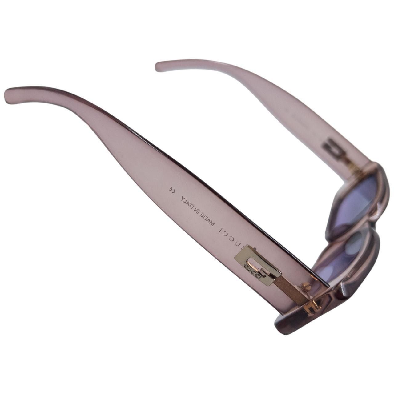 Gucci Vintage Gucci Transparent Sunglasses Size ONE SIZE - 5 Thumbnail