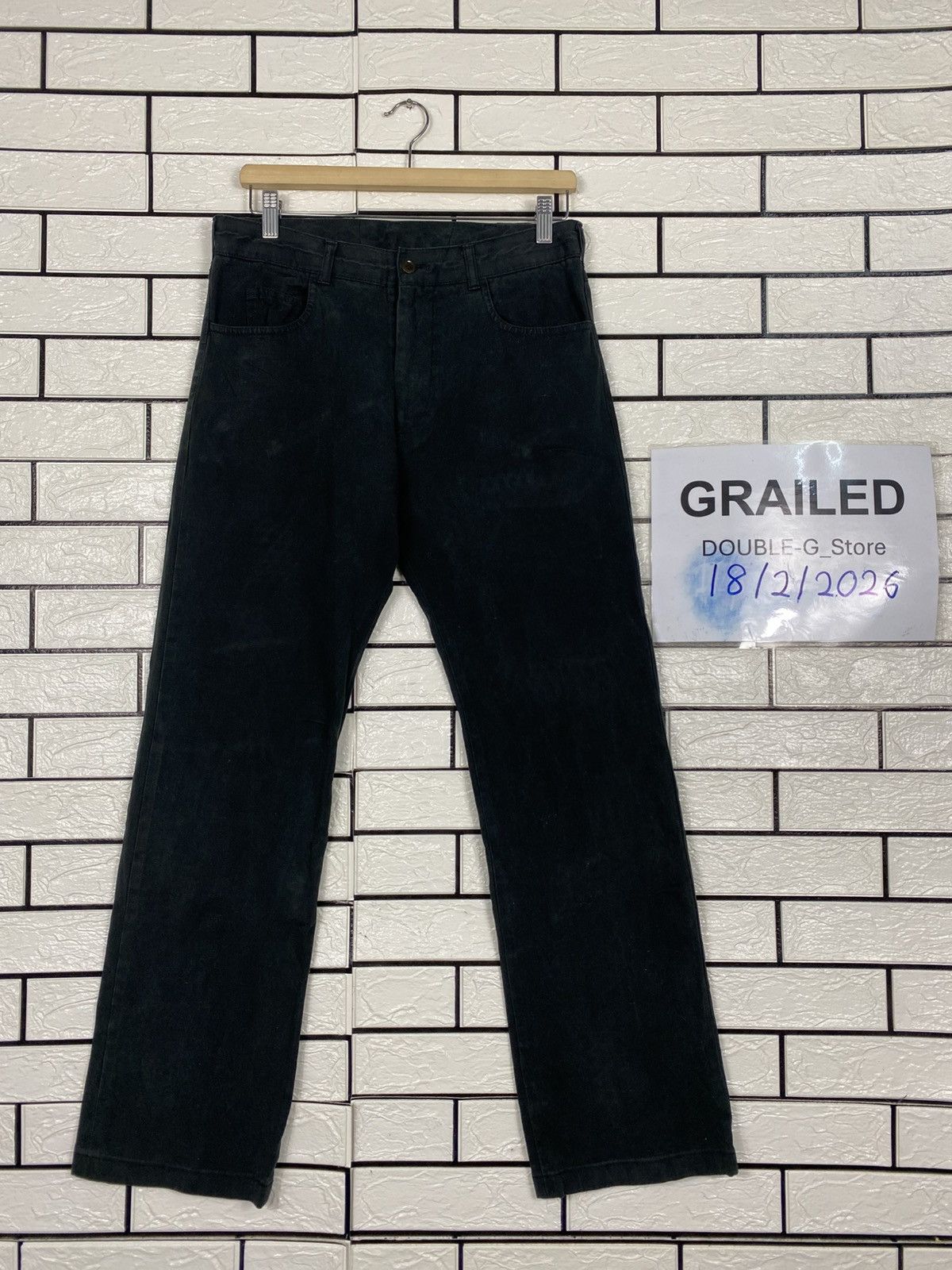 Katharine Hamnett London 📌Vintage Biker Pants Katharine Hamnett London Bondage Size US 31 - 1 Thumbnail