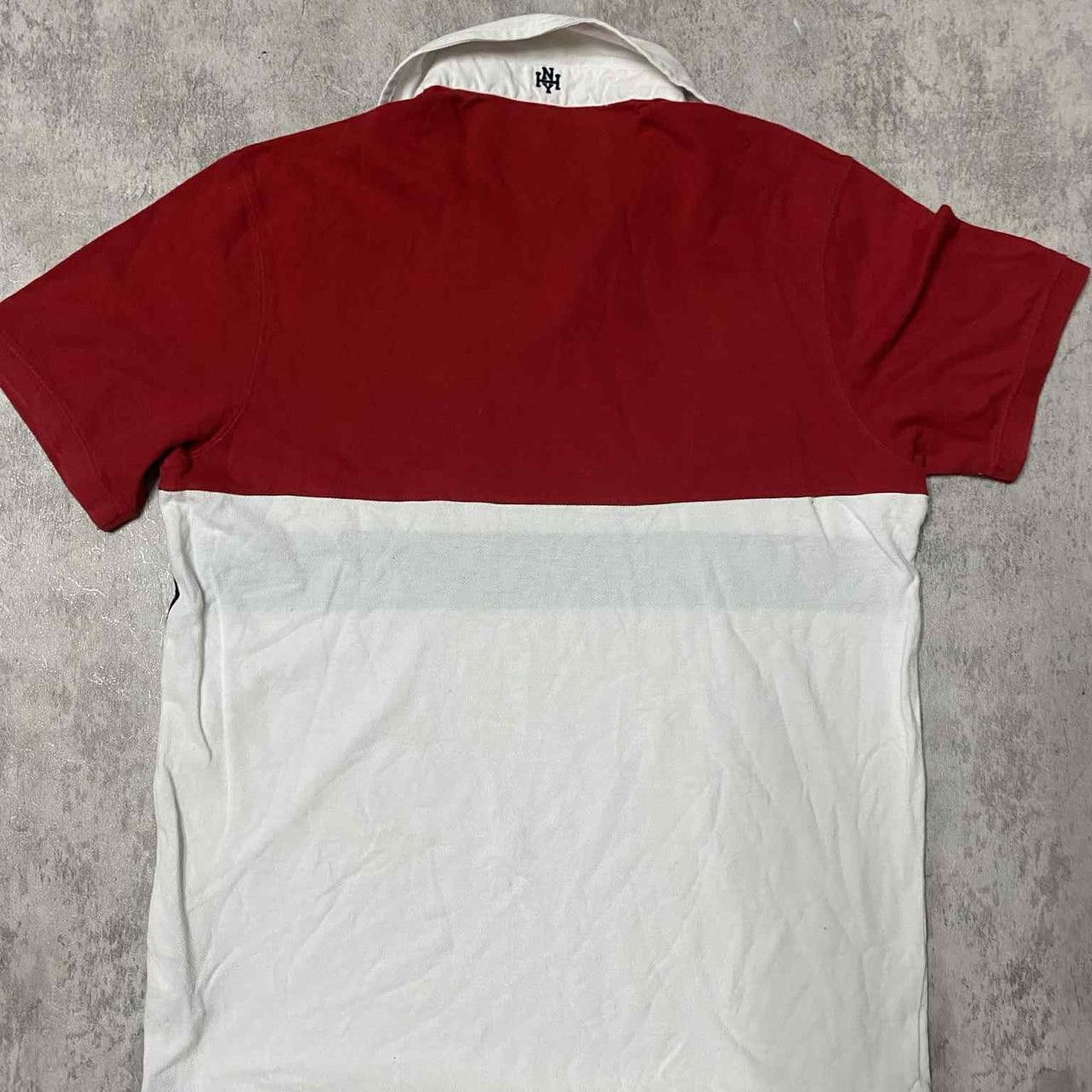 Tommy Hilfiger Tommy Hilfiger red and white polo shirt #poloshirt Size US XL / EU 56 / 4 - 4 Thumbnail