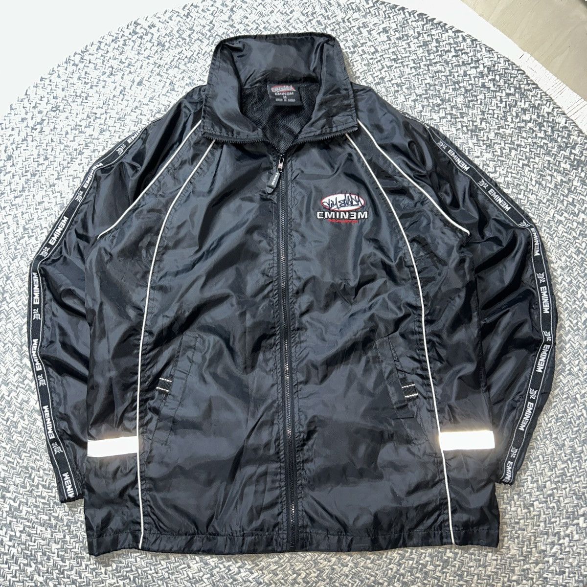 Eminem × Rap Tees × Vintage Vintage 00s Eminem slim shady jacket with detatchable hood Size US M / EU 48-50 / 2 - 4 Thumbnail