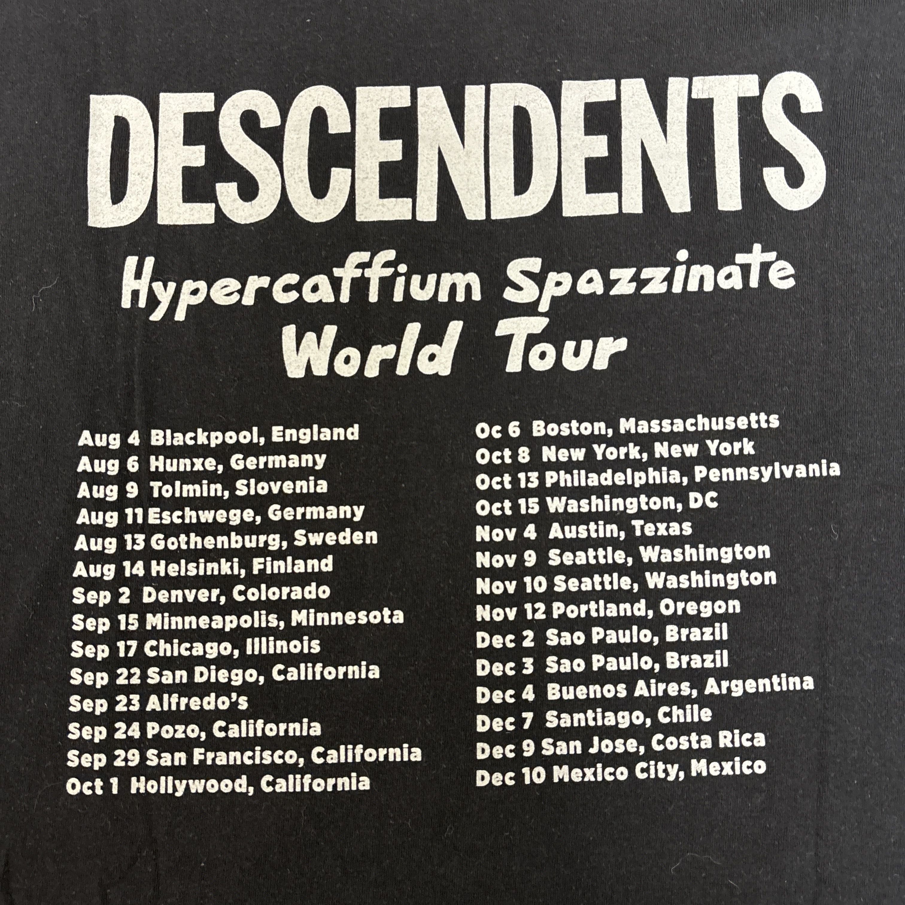 Band Tees Descendents Shirt Tour Punk Rock Band Tee Misfits Nofx Size US L / EU 52-54 / 3 - 11 Thumbnail