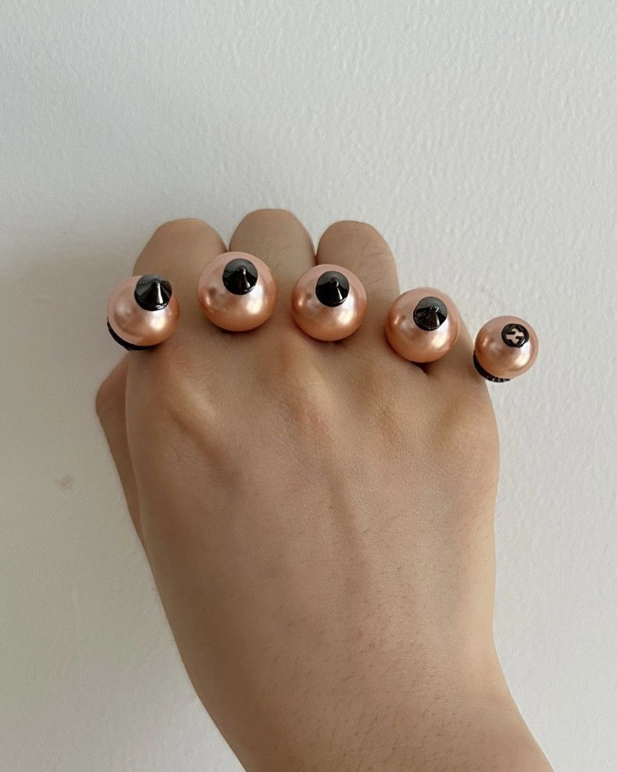 Gucci Gucci runway pearl ring Size ONE SIZE - 4 Thumbnail