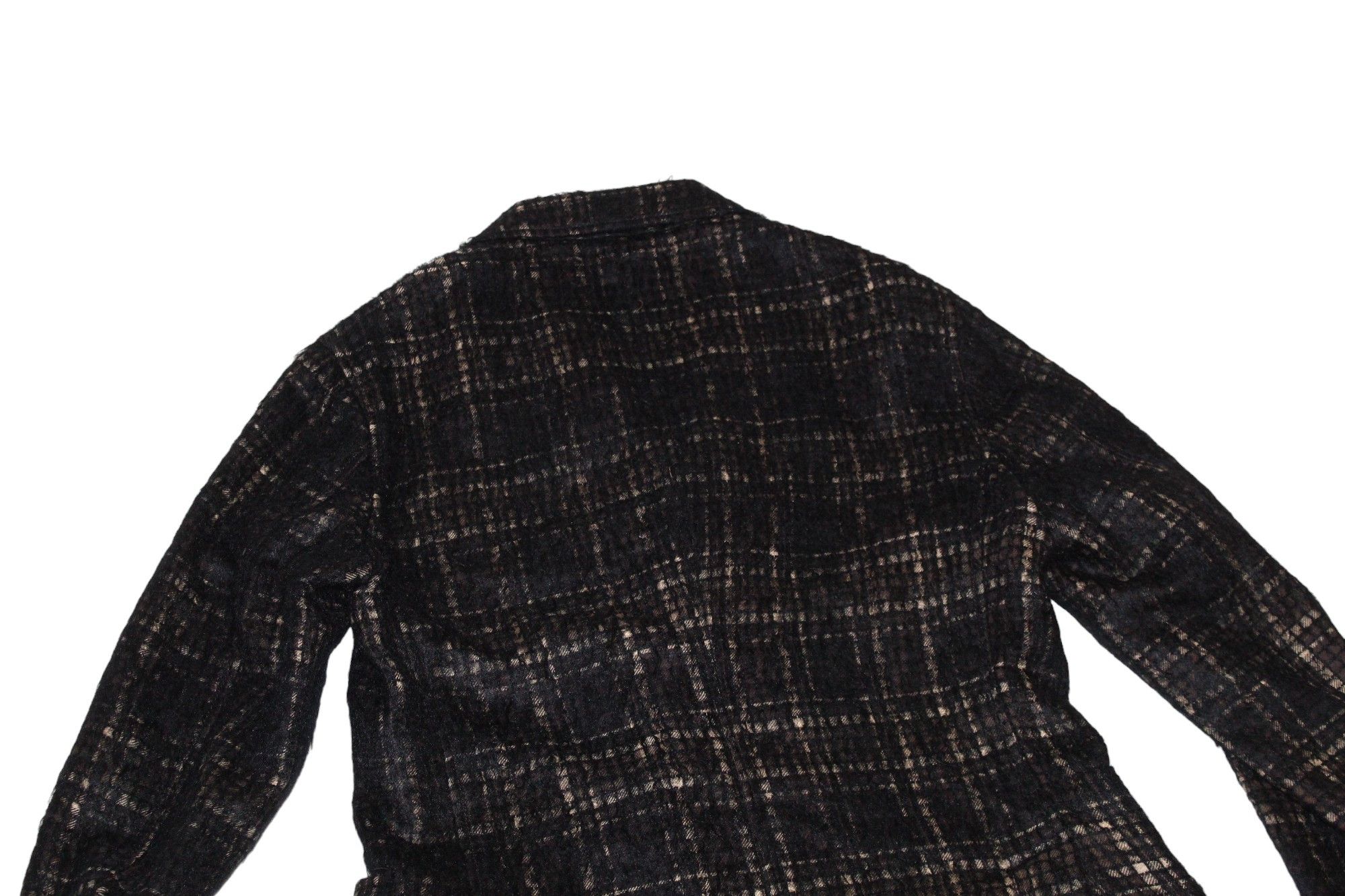 THE GIGI The Gigi Brushed Cotton-Wool Plaid Double Breasted Jacket Size US M / EU 48-50 / 2 - 17 Thumbnail
