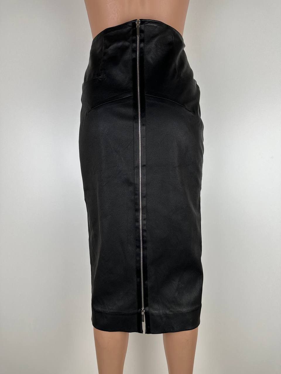 Simonetta Ravizza leather skirt Simonetta Ravizza Size 32" / US 10 / IT 46 - 2 Thumbnail
