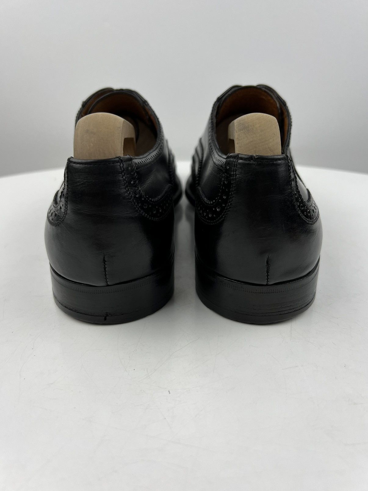 Salvatore Ferragamo SALVATORE FERRAGAMO Oxfords Leather Shoes Black Men’s Size US 10 / EU 43 - 8 Thumbnail