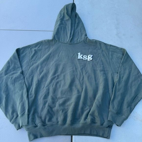 Designer NEW KANYE WEST x KID CUDI KIDS SEE GHOSTS GLACIER HOODIE SZ Size US L / EU 52-54 / 3 - 4 Thumbnail