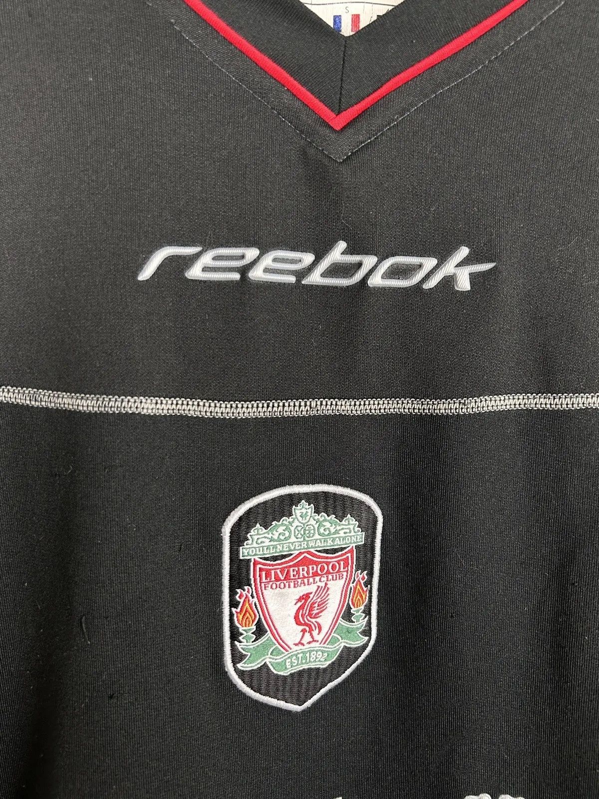 Reebok 00s Vintage Reebok Liverpool FC 2002/03 Away Kit Jersey Size US XS / EU 42 / 0 - 3 Thumbnail