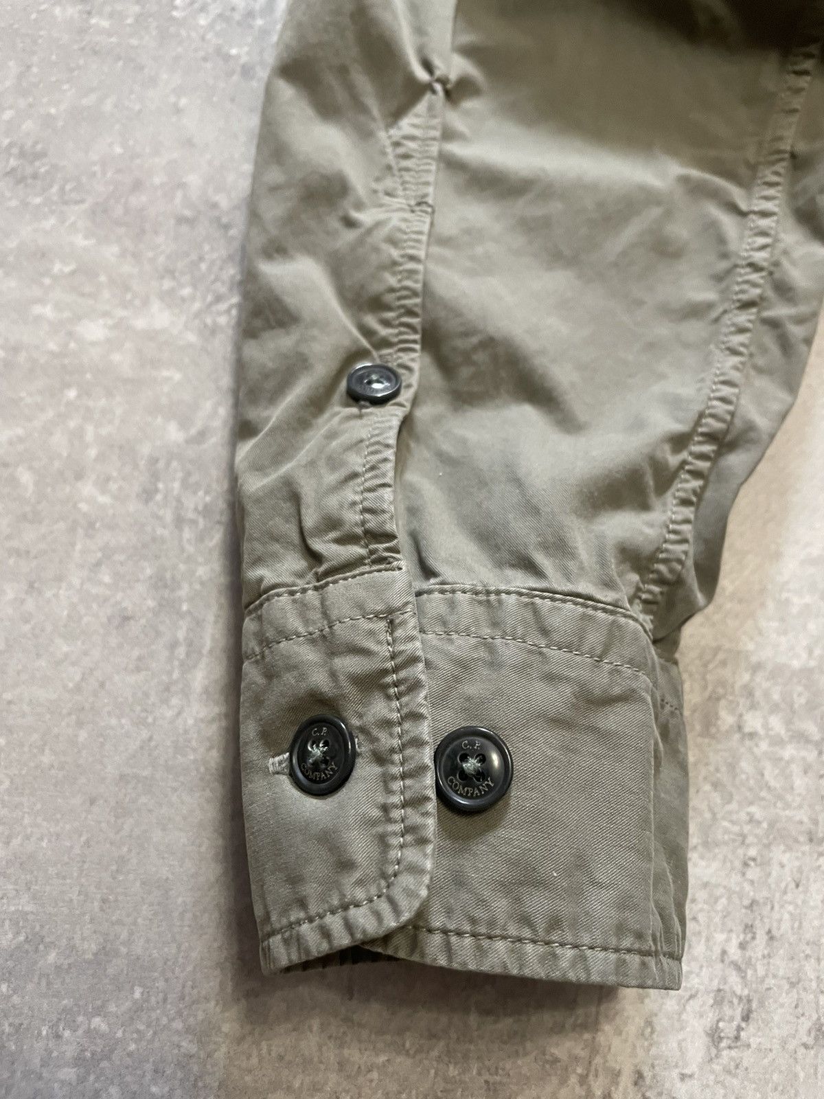 C.P. Company CP Company Khaki Owershirt Jacket Size US M / EU 48-50 / 2 - 19 Thumbnail