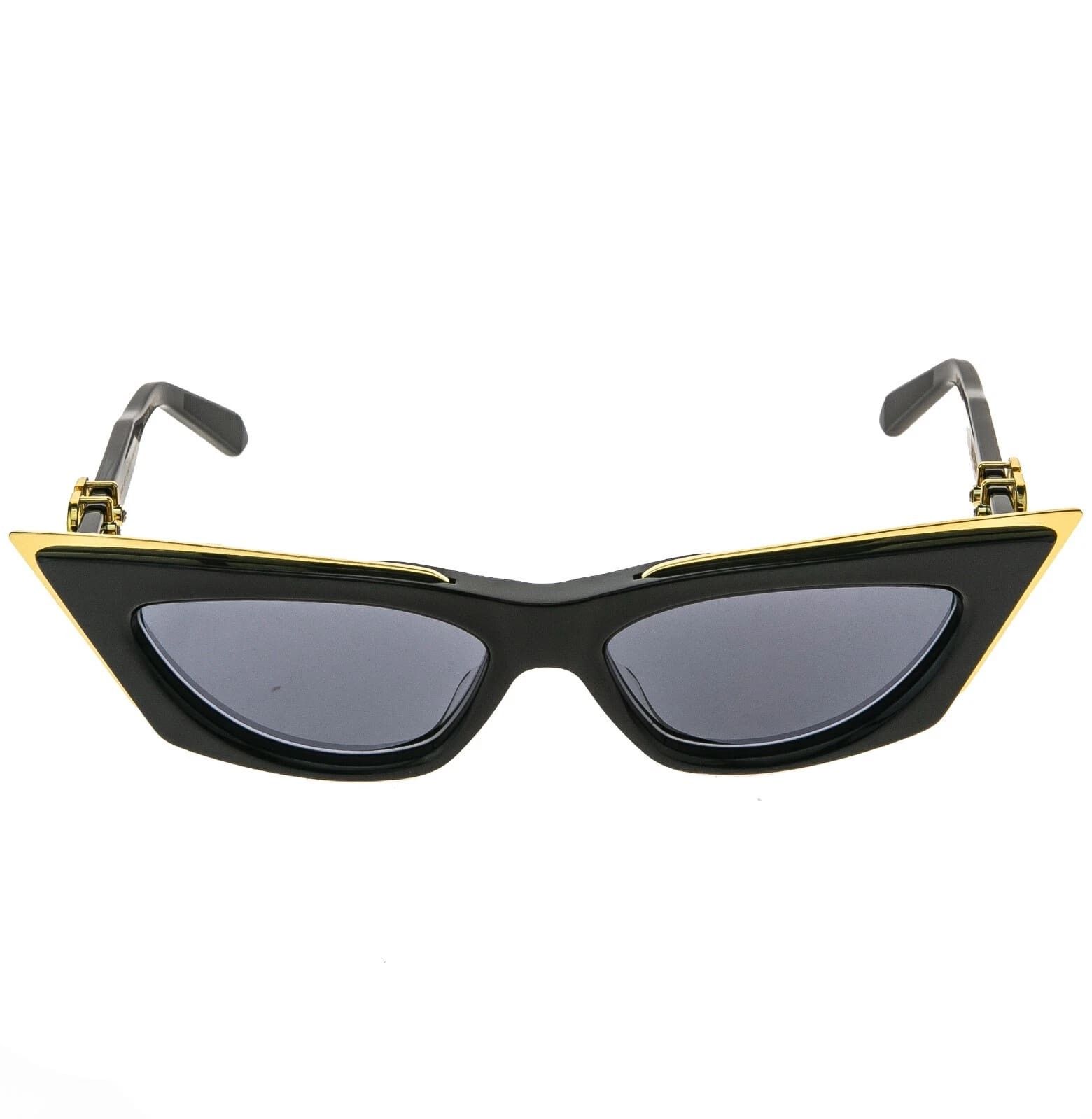 Valentino VALENTINO V GOLDCUT I VLS113 Gold VLS 113A Fashion Sunglass Size ONE SIZE - 9 Thumbnail