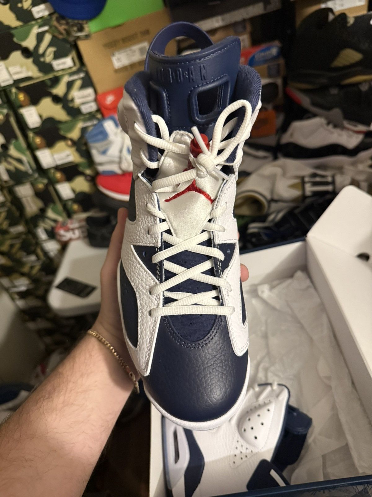 Jordan Brand Jordan retro 6 olympic sz 9 Size US 9 / EU 42 - 2 Thumbnail