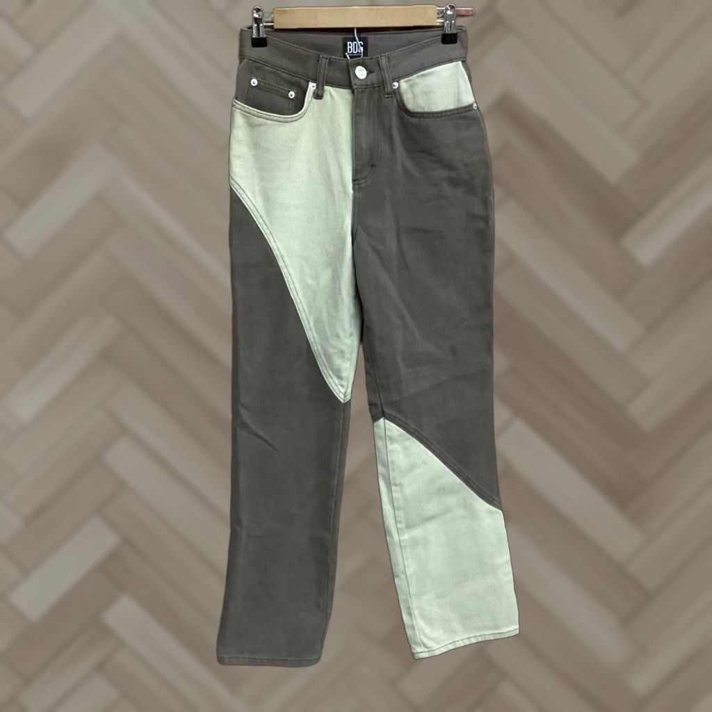 Urban Outfitters VINTAGE BDG Urban Outfitters Womens Cowboy Pants Brown Beige 25 Women's Pants 28in Inseam Size 42" / US 20 - 1 Thumbnail