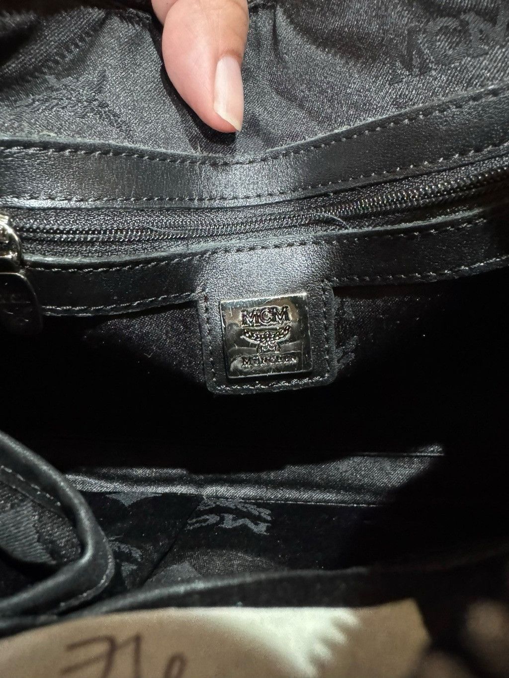MCM MCM Visetos Black Boston Satchel Size ONE SIZE - 14 Thumbnail