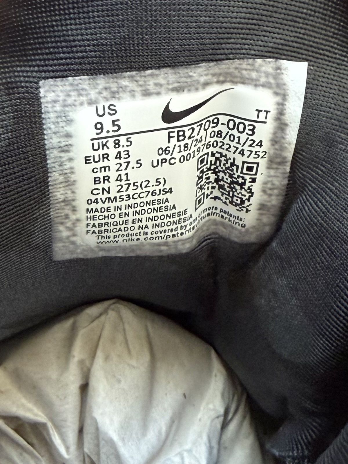 Nike Nike x Corteiz Air Max 95 SP Honey Blacks CRTZ FB2709-003 Size US 9.5 / EU 42-43 - 18 Thumbnail