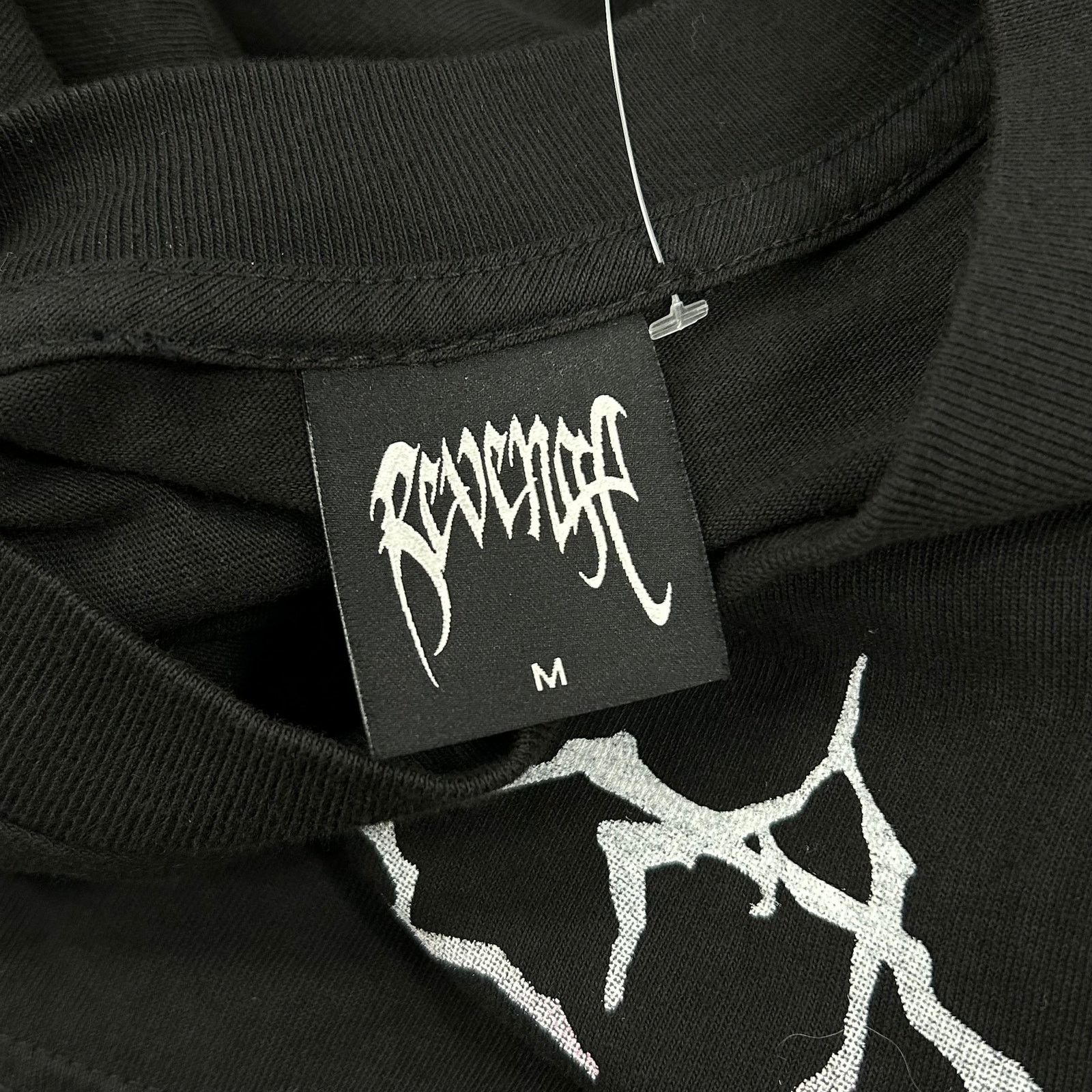 Revenge Revenge Lightning Anarchy Tee T Shirt Size Medium M Black Size US M / EU 48-50 / 2 - 3 Thumbnail