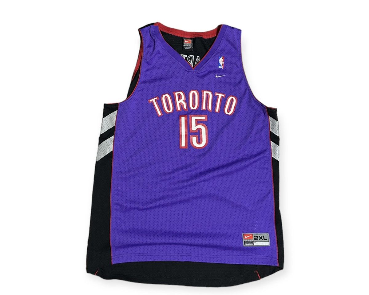 image of NBA x Nike Vintage Toronto Raptors Nike Vince Carter Jersey in Purple, Men's (Size 2XL)