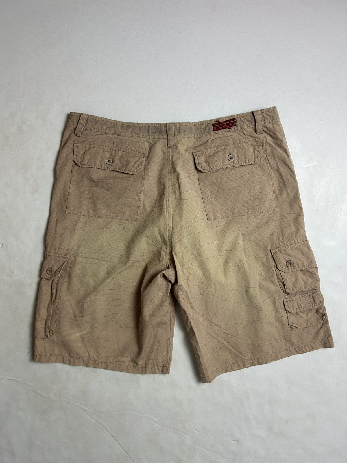 Alien Workshop VTG 90/00’s Alien Workshop Ripstop Camo Cago Shorts Size US 36 / EU 52 - 6 Thumbnail