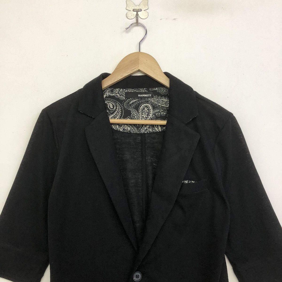 Katharine Hamnett London KATHERINE HAMNETT Paislee Outerwear Blazer Cardigan Size US M / EU 48-50 / 2 - 2 Thumbnail