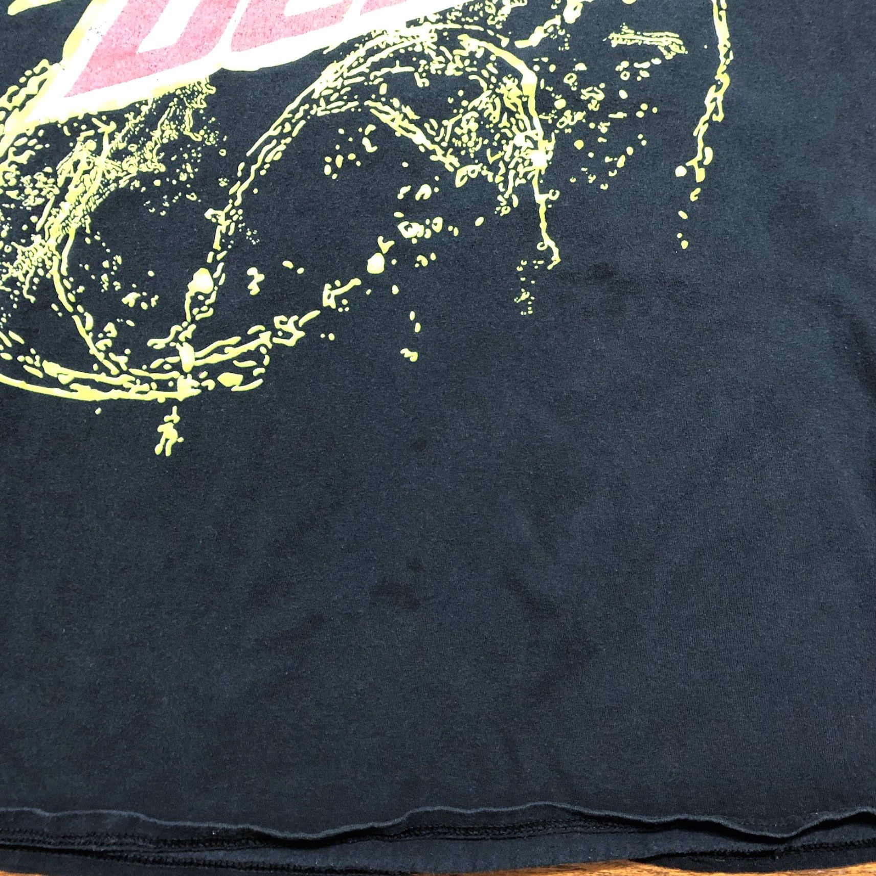 Vintage Mountain Dew T Shirt Mens XL Black Textured Graphic 2014 Retro USA 90s Shirt Mens XLT-2020ref Size US XL / EU 56 / 4 - 3 Thumbnail