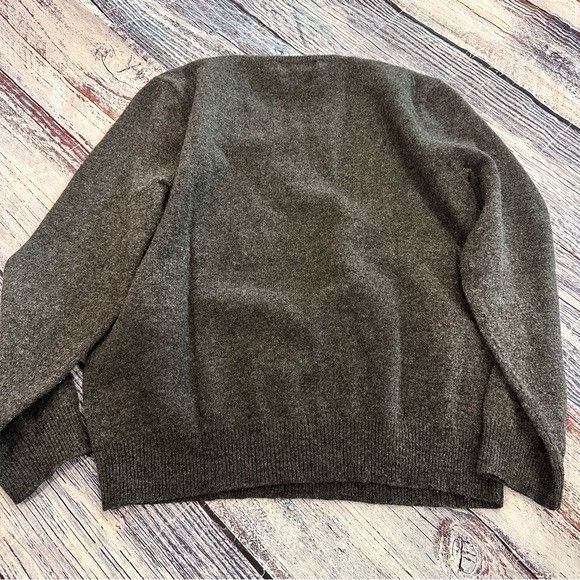 Ralph Lauren POLO By Ralph Lauren 100% Wool Men's Charcoal Gray Sweater Size US XL / EU 56 / 4 - 4 Thumbnail