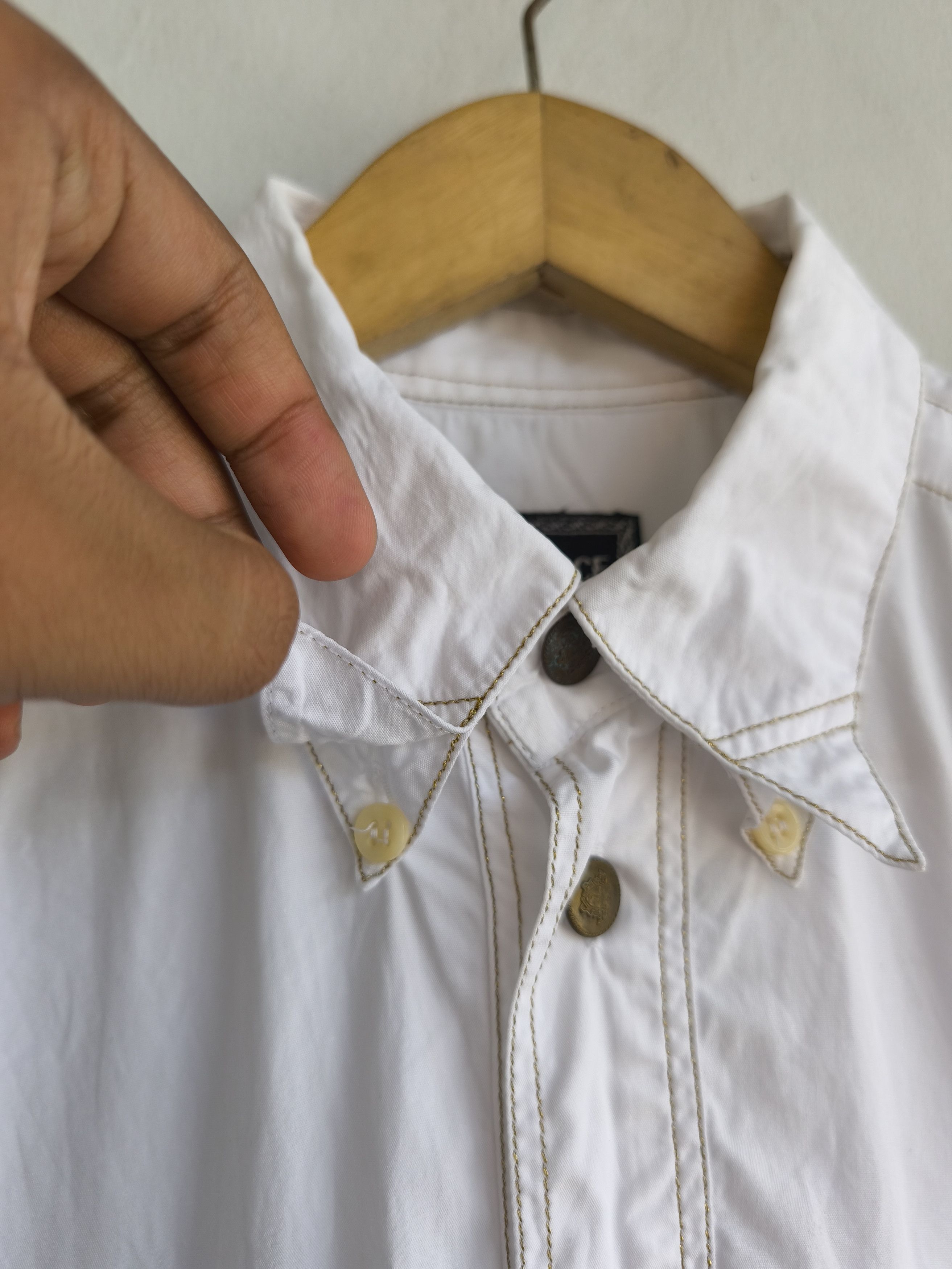 Versace × Versace Jeans Couture Versace jeans couture Sleeve less button up shirt Size US XL / EU 56 / 4 - 6 Thumbnail