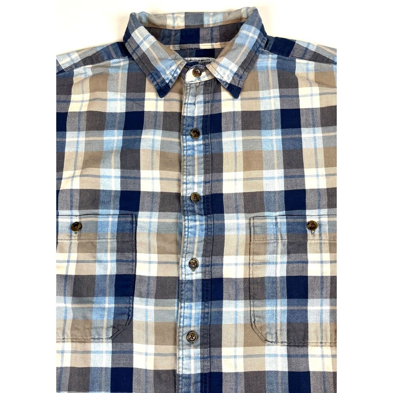 Abercrombie & Fitch Abercrombie & Fitch Shirt Men’s Vintage Plaid Short Sleeve Button-Up Sz M Size US M / EU 48-50 / 2 - 3 Thumbnail