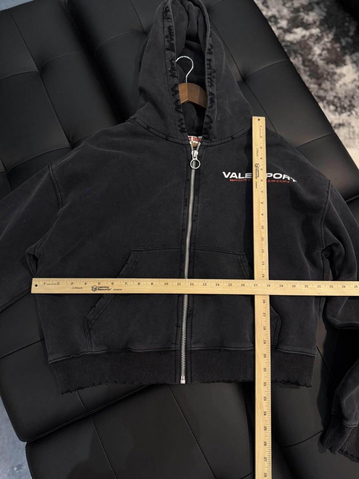Vale S - Vale Zip Up Hoodie Authentic Valley Black Back Logo Size US S / EU 44-46 / 1 - 10 Thumbnail