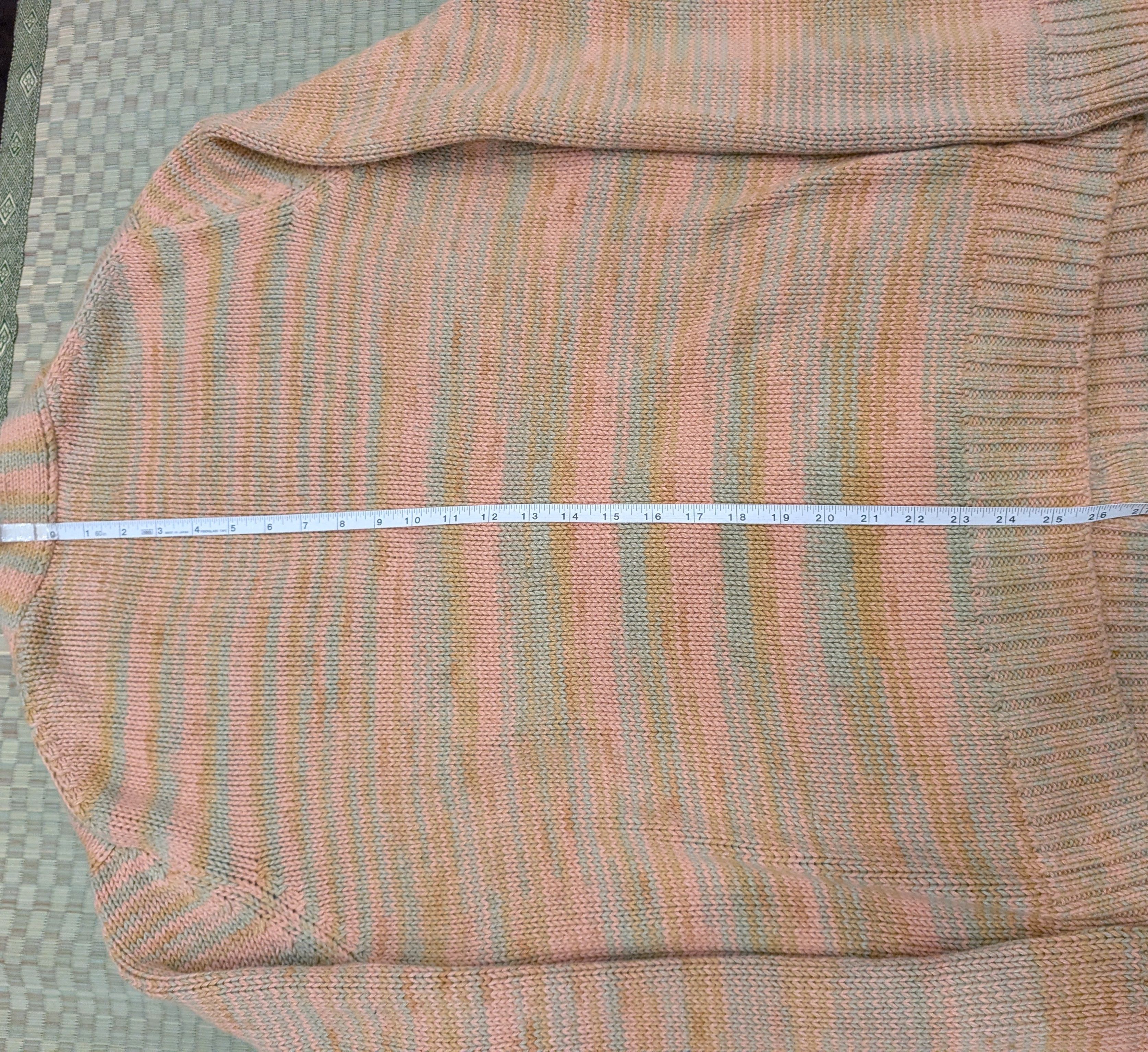 Other SOLD OUT Corridor Tequila Sunrise Space Dyed Knit Cardigan Size L / US 10 / IT 46 - 6 Thumbnail