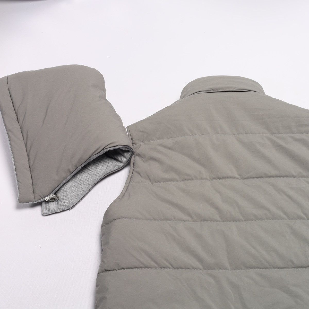 Gran Sasso Gran Sasso Reversible Vest Gilet Wool Cashmere Viscose Size L / US 10 / IT 46 - 10 Thumbnail