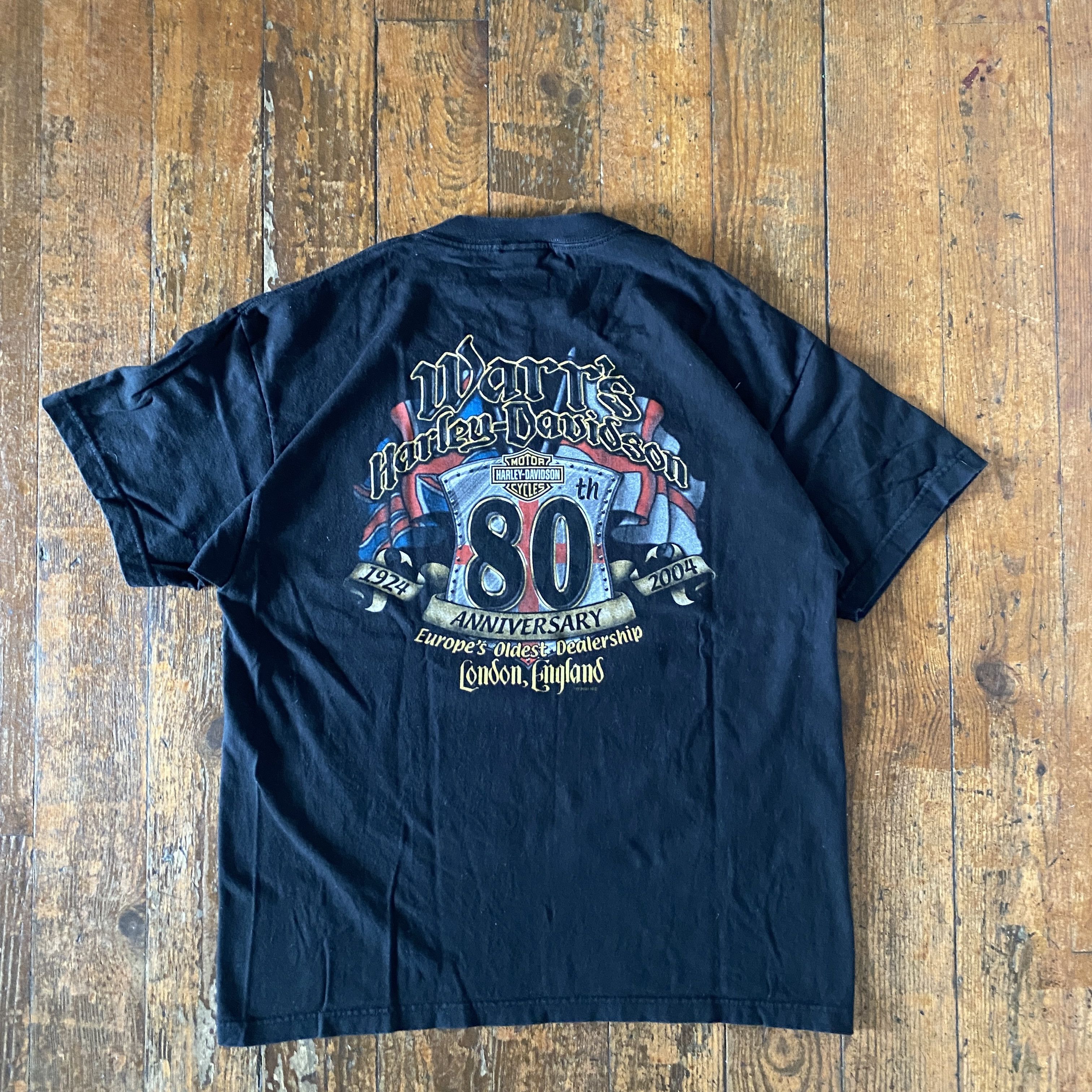 Vintage Harley Davidson 1991 Milwaukee, WI Made In U.S.A T-Shirt Size Large Men