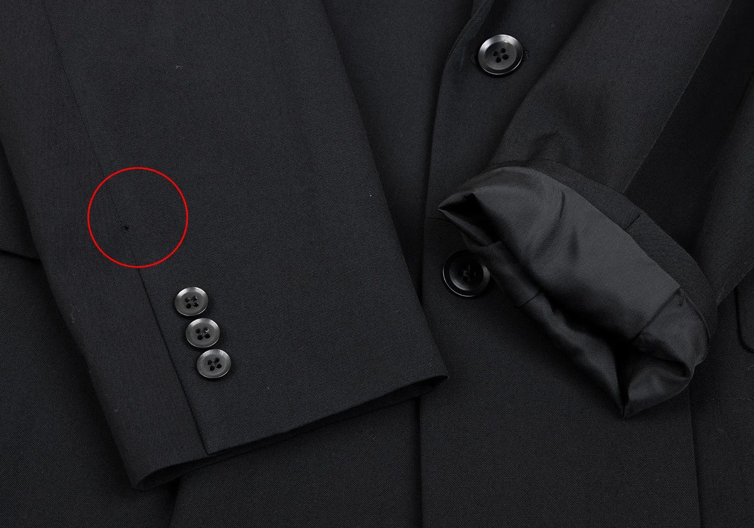 Yohji Yamamoto Yohji Yamamoto Wool Gabardine Jacket Black 2 Size US M / EU 48-50 / 2 - 7 Thumbnail