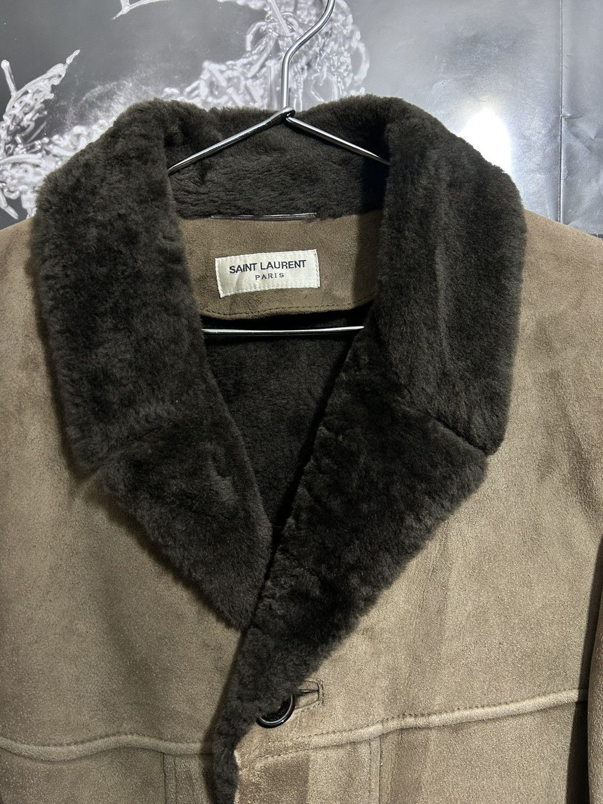 Saint Laurent Paris SAINT LAURENT PARIS AW13 SHEEPSKIN COAT ARCHIVE Size US M / EU 48-50 / 2 - 2 Thumbnail