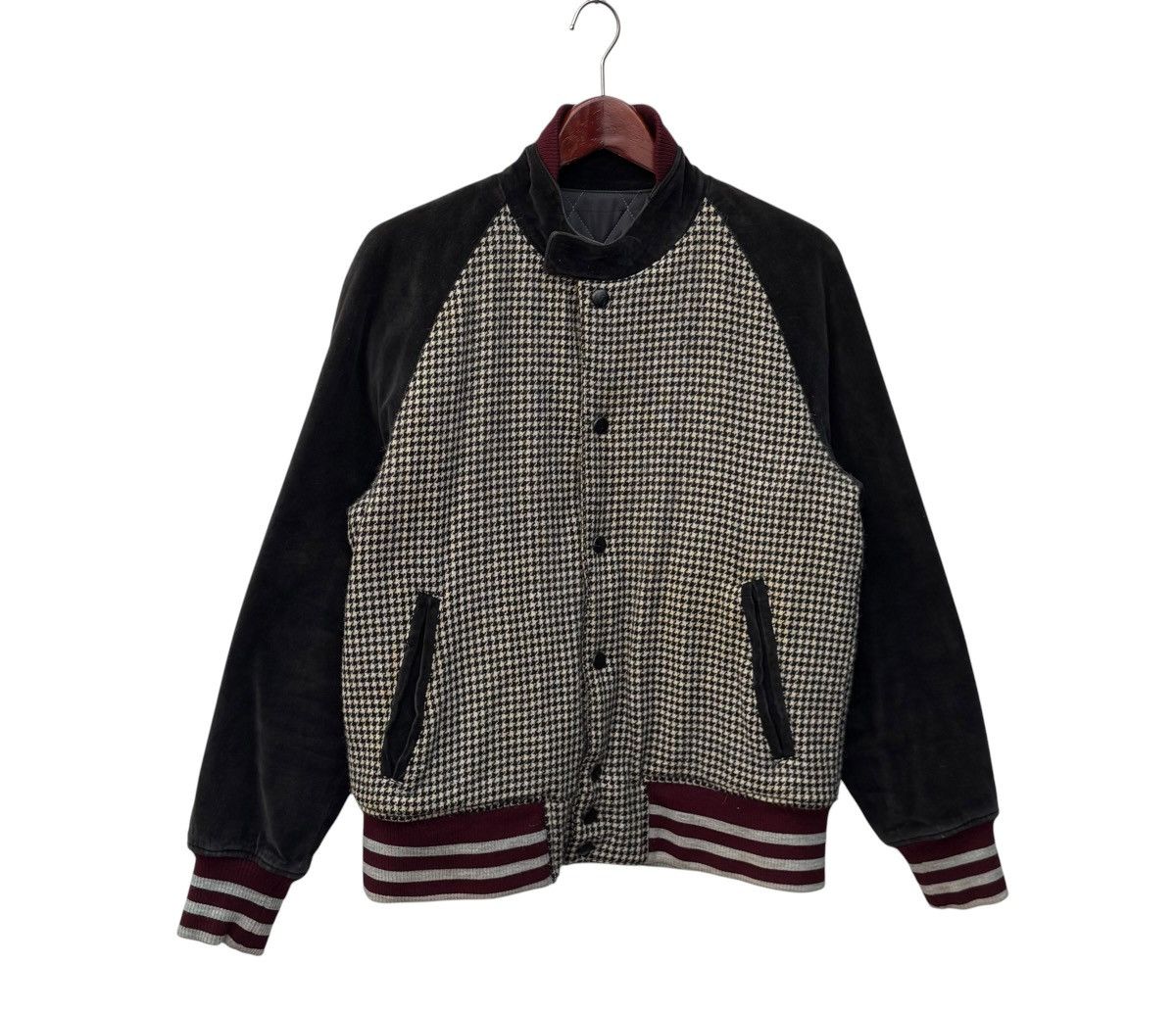 PPFM Vintage Y2K PPFM Japan Wool Varsity Jacket Size US S / EU 44-46 / 1 - 1 Thumbnail