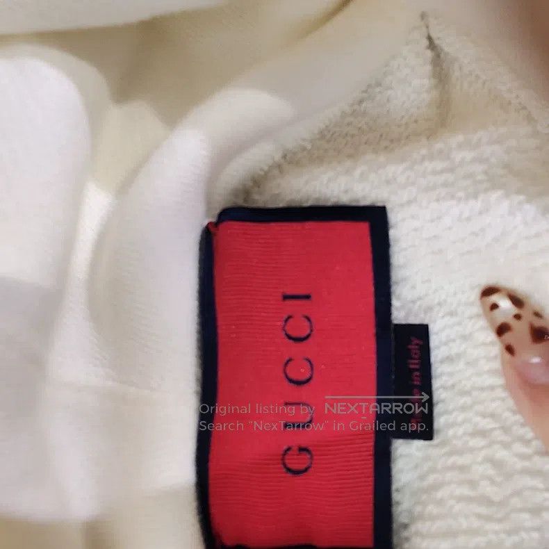 Gucci Gucci White sweatshirt Size US XS / EU 42 / 0 - 3 Thumbnail