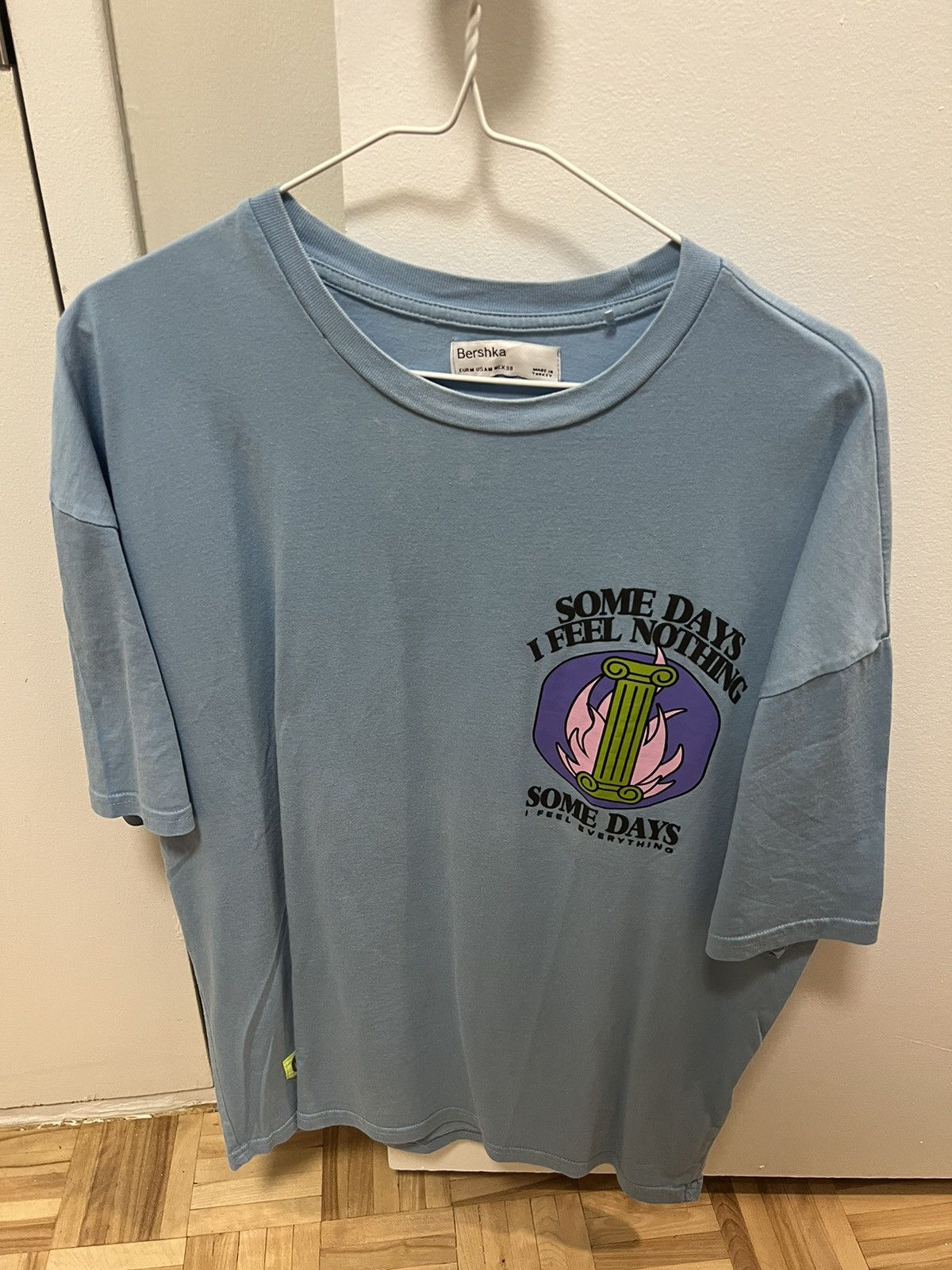 Bershka Oversized Bershka T shirt Size US M / EU 48-50 / 2 - 2 Thumbnail
