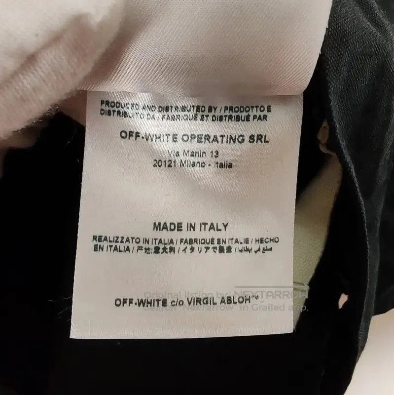 Off-White Off-White Black Cotton Long Sleeve Shirt . Size US S / EU 44-46 / 1 - 5 Thumbnail