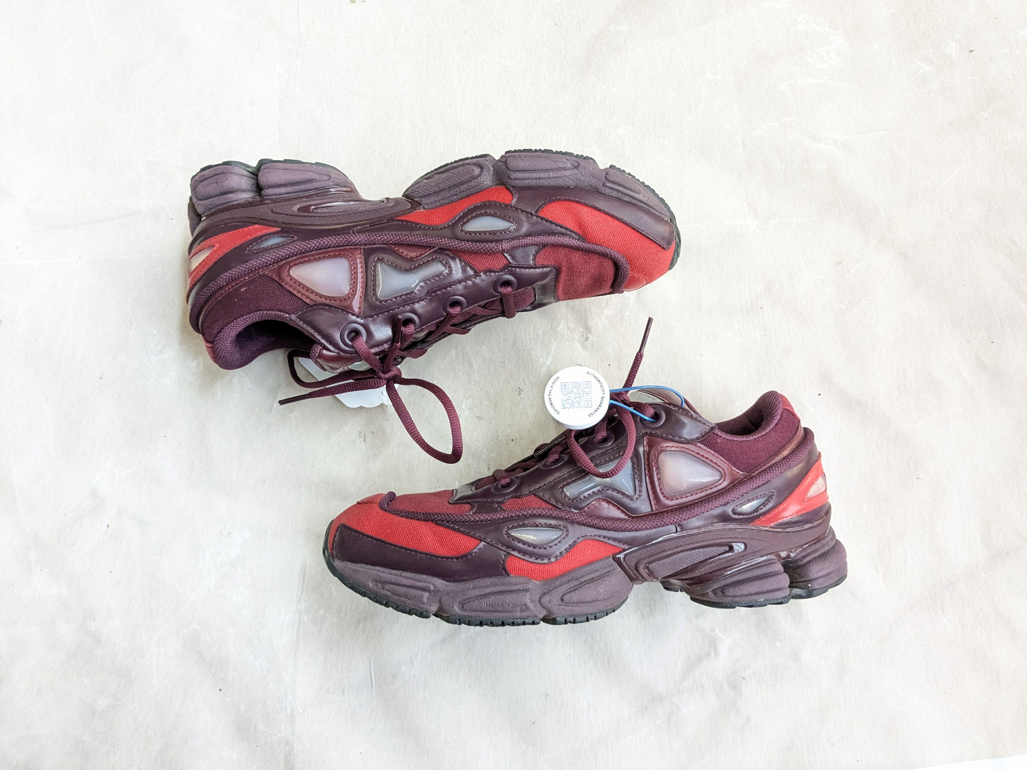 adidas Raf Simons Ozweego Burgundy Red B22538