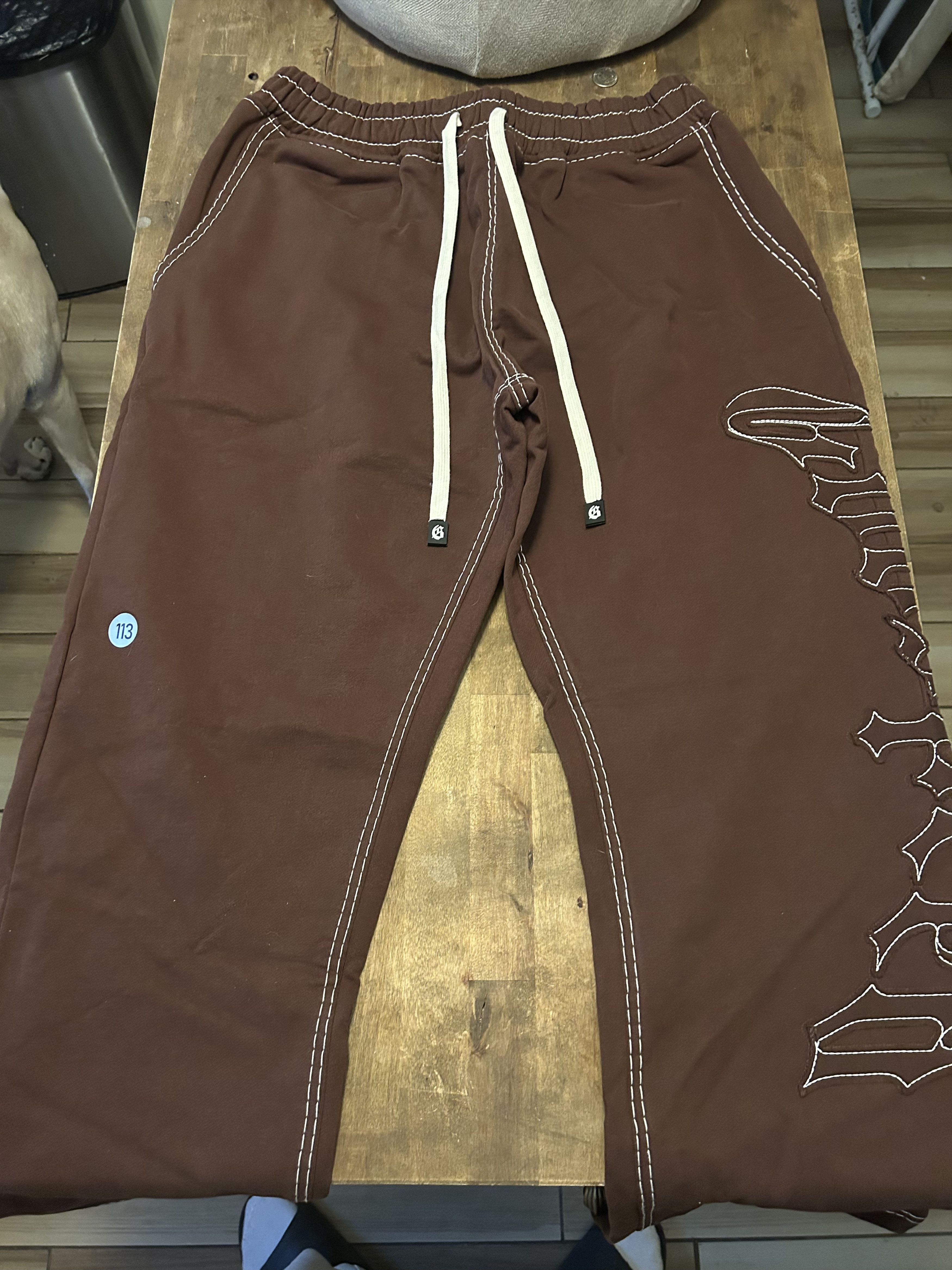 Godspeed Godspeed brown OG xl sweatpants Size US 38 / EU 54 - 1 Thumbnail