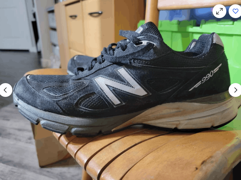 New Balance New Balance 990v4 Men's Sneakers Made in USA Size 11.5 Size US 11.5 / EU 44-45 - 1 Thumbnail