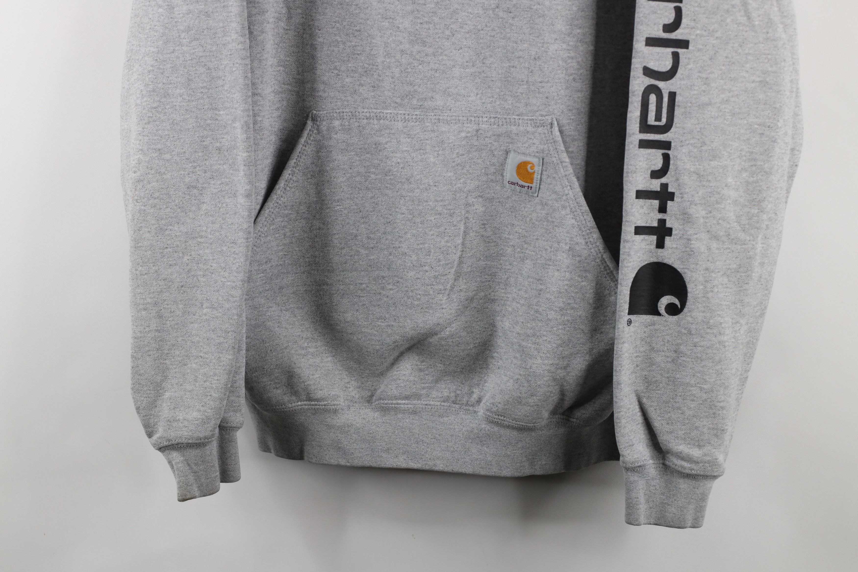Carhartt × Vintage Vintage Carhartt Fit Spell Out Heavyweight Hoodie Sweatshirt Size US S / EU 44-46 / 1 - 3 Thumbnail