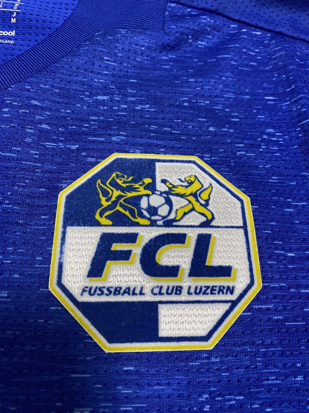 Adidas 2017 2018 FC Luzern Adidas #9 Raber Football Soccer Jersey Size US S / EU 44-46 / 1 - 3 Thumbnail