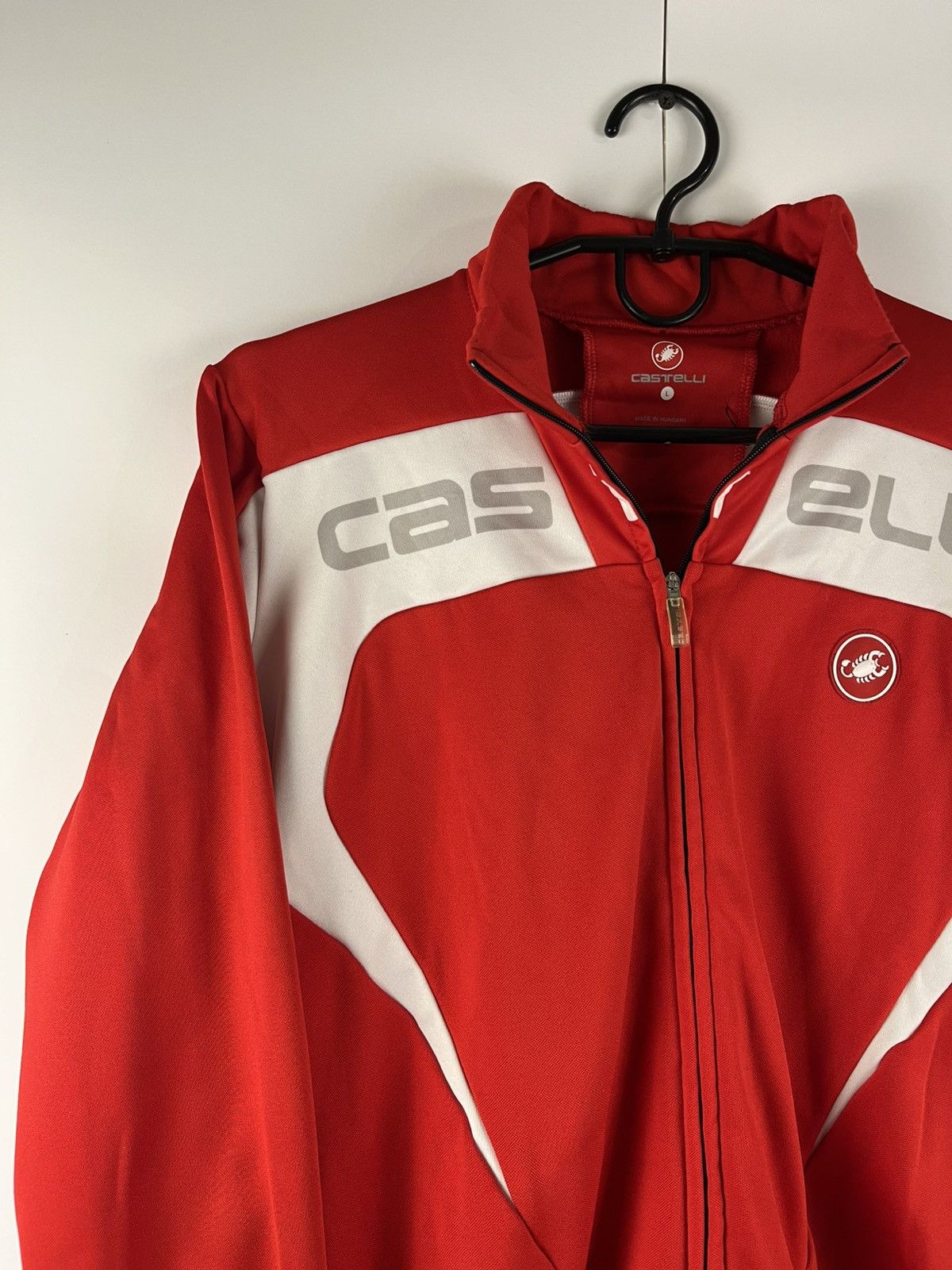 Other Castelli Contatto Cycle Full Zip Long Sleeve Jersey Size US L / EU 52-54 / 3 - 2 Thumbnail