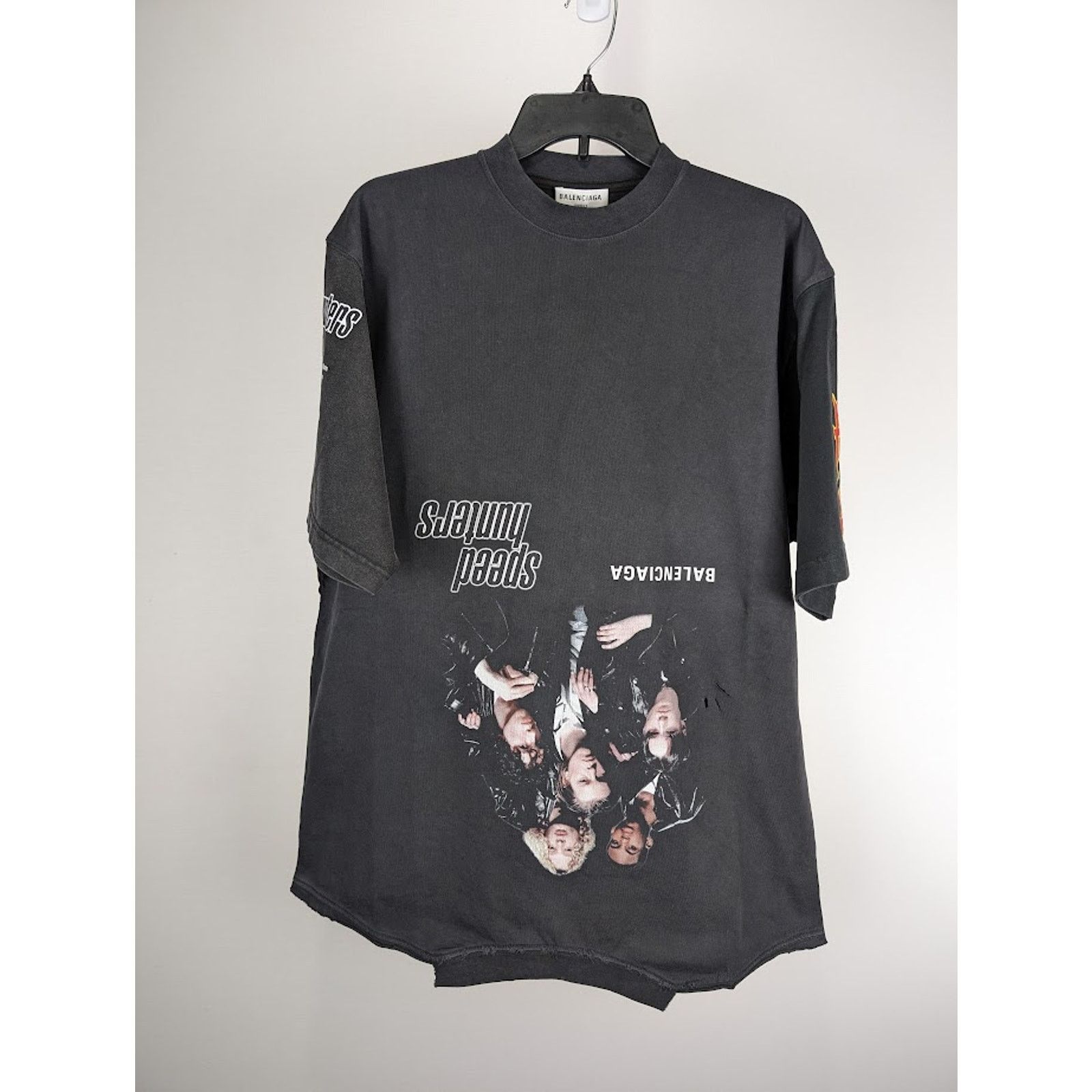 Balenciaga o1rshd1 Speed Hunter Short Sleeve T-Shirt in Black Size US S / EU 44-46 / 1 - 2 Thumbnail
