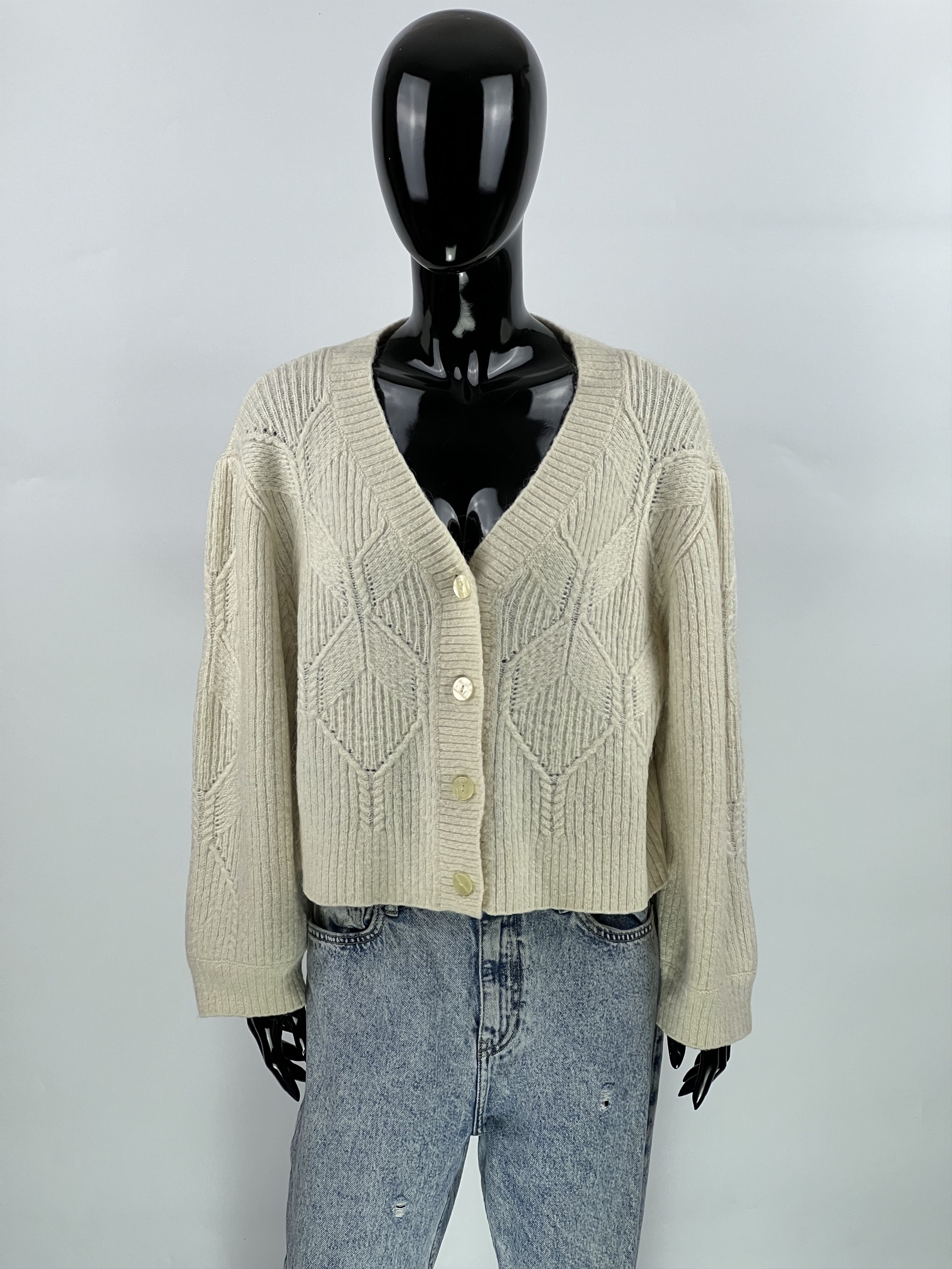 & Other Stories & Other Stories Alpaca Wool Cardigan Size M Oversized Size M / US 6-8 / IT 42-44 - 1 Thumbnail
